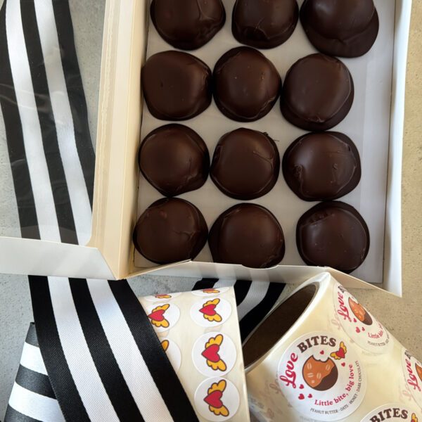 Bites- Chocolate covered peanut butter bite-3 pack (gf)